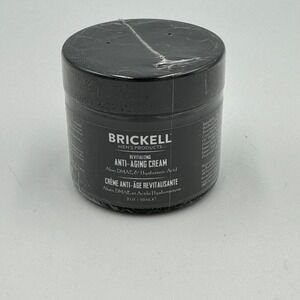 Brickell Men's Products Revitalizing Anti-Aging Cream 2 oz New/Sealed